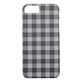 Eenvoudig tartan-patroon in grijs Case-Mate iPhone case (Achterkant)