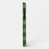 Eenvoudig tartanpatroon in donkergroen Case-Mate iPhone case (Achterkant/links)