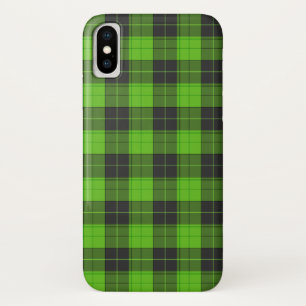 Eenvoudig tartanpatroon in donkergroen Case-Mate iPhone case
