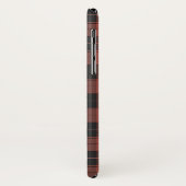 Eenvoudig tartanpatroon in rood Case-Mate iPhone case (Achterkant/links)