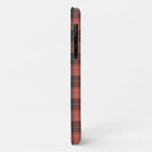 Eenvoudig tartanpatroon in rood Case-Mate iPhone case (Achterkant/links)