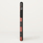 Eenvoudig tartanpatroon in rood Case-Mate iPhone case (Achterkant/links)
