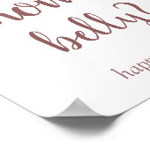 Eenvoudig taupe hoeveel | Desert Roos Guessing spe Poster (Hoek)