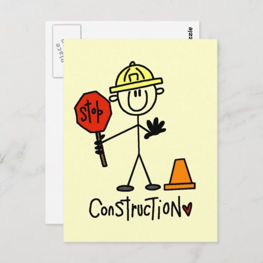 Eenvoudig te bouwen overhemden en cadeaus briefkaart (Voorkant / Achterkant)