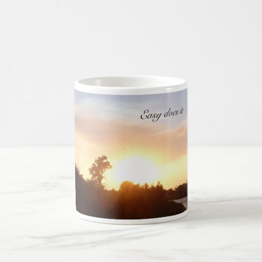 Eenvoudig te doen - 12-stapslogan mok (Center)