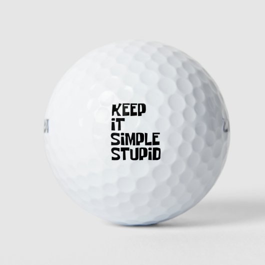 Eenvoudig te houden golfballen (Voorkant)