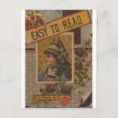 Eenvoudig te lezen briefkaart (Voorkant)