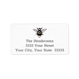 Eenvoudig te lezen  Bumble Bee Retouradres Etiket