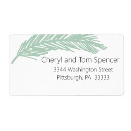 Eenvoudig te lezen minimumaantal retouradressen etiket