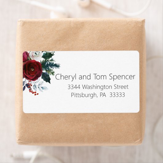 Eenvoudig te lezen op het etiket met het kerstreco (Insitu)