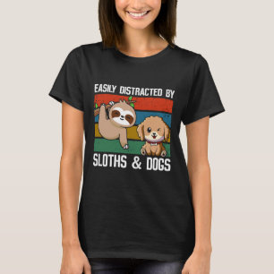 Eenvoudig te onderscheiden door sleuf en hond t-shirt