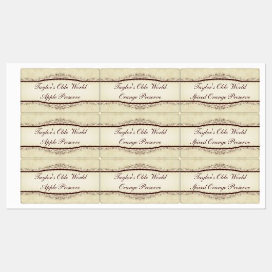 Eenvoudig te personaliseren ouder ontwerp in de we labels (Vel)