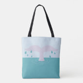 Eenvoudig te plukken walvis tote bag (Achterkant)