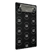 Eenvoudig te vervangen Logo & bewerkbaar tekstpatr Mini Klembord (Schuin)