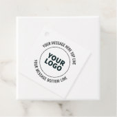 Eenvoudig te vervangen met uw Logo of Afbeelding Bedankjes Labels (In situ)