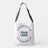 Eenvoudig te vervangen met uw Logo of Afbeelding Crossbody Tas (Achterkant)