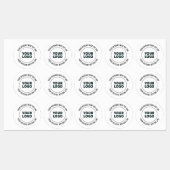 Eenvoudig te vervangen met uw Logo of Afbeelding Labels (Vel)