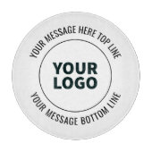 Eenvoudig te vervangen met uw Logo of Afbeelding Snijplank (Voorkant)