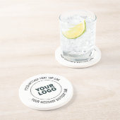 Eenvoudig te vervangen met uw Logo of Afbeelding Zandsteen Onderzetter (Zijkant)