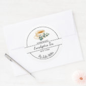 Eenvoudig Thuisgemaakt Eucalyptus Thee Etiket (Envelop)