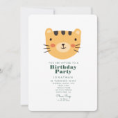 Eenvoudig tijdenbos met dieren op zaterdag kaart (Voorkant)