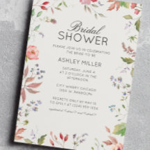 Eenvoudig, tijdloos Wildflower Wedding Vrijgezelle