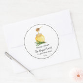 Eenvoudig Tijm Infused Honing Etiket (Envelop)