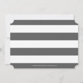 Eenvoudig Timeless Photo Wedding Invitation Kaart (Achterkant)