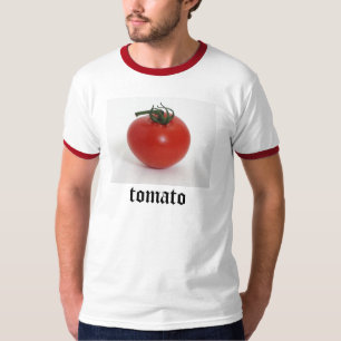 Eenvoudig tomaat t-shirt