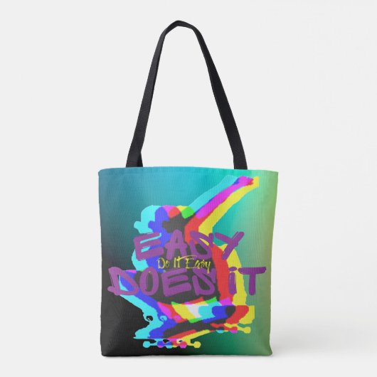 Eenvoudig Tote Bag (Achterkant)