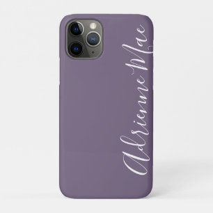 Eenvoudig Trendy Personalized Paarse Grape Case-Mate iPhone Case