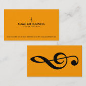 eenvoudig troebel visitekaartje (Voorkant / Achterkant)