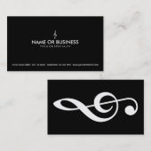 eenvoudig troebel visitekaartje (Voorkant / Achterkant)