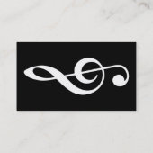 eenvoudig troebel visitekaartje (Achterkant)