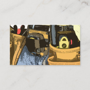 Eenvoudig twee zijden design voor de handyman visitekaartje