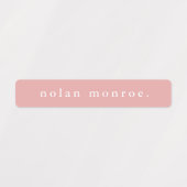 Eenvoudig Type Boho Kinderen Waterdicht Naam Labels (Design 1)