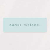 Eenvoudig Type Boho Kinderen Waterdichte Naam Labels (Design 1)
