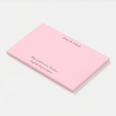 Eenvoudig uit de bureau van de leraar post-it® notes (Schuin)