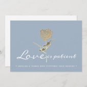 Eenvoudig uitgestelde bruiloft wijzigen van de dat save the date (Voorkant / Achterkant)