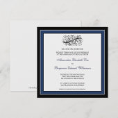 Eenvoudig uitnodigen voor weddenschappen met legan kaart (Voorkant / Achterkant)