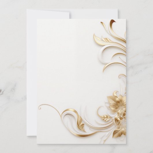 Eenvoudig uitnodigingsontwerp bedankkaart (Voorkant)