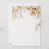 Eenvoudig uitnodigingsontwerp bedankkaart (Achterkant)