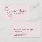 Eenvoudig, uniek Visitekaartje (Voorkant / Achterkant)