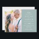 Eenvoudig United Photo Wedding Invitation SUN Kaart<br><div class="desc">Modern ontwerp van © berrysnoot. Afdrukbare digitale bestanden en overeenkomende objecten zijn beschikbaar! Bezoek onze website op www.berryberrysweet.com voor meer informatie!</div>