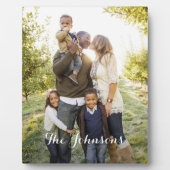 Eenvoudig uw aangepaste Plaque Fotoplaat (Voorkant)