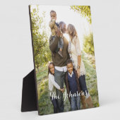 Eenvoudig uw aangepaste Plaque Fotoplaat (Zijkant)