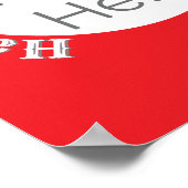 eenvoudig uw afbeelding hier foto vrolijke kerstte poster (Hoek)