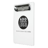Eenvoudig Uw eigen Logo-Sjabloon toevoegen | Mini Klembord (Angled2)
