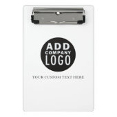 Eenvoudig Uw eigen Logo-Sjabloon toevoegen | Mini Klembord (Voorkant)