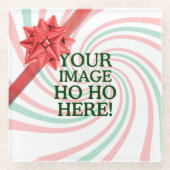 Eenvoudig uw eigen ontwerp in één stap glazen onderzetter (Voorkant)